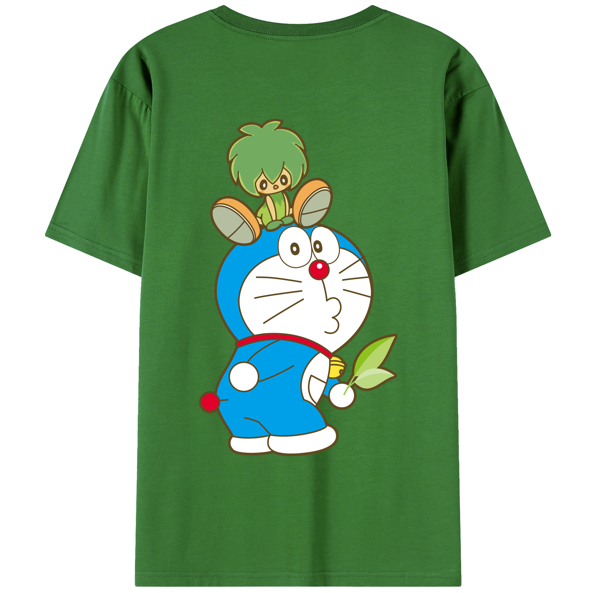 （画像用） ドラえもん Doraemon レディース半袖Tシャツ(バックプリント)